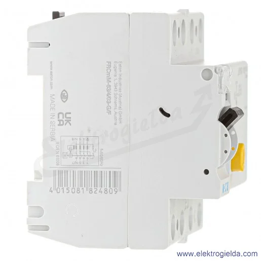 Wyłącznik różnicowoprądowy 187422 FRCMM-63/4/03-G/F 4P 63A 0.3A typ G/F Wyłącznik różnicowoprądowy 187422 FRCMM-63/4/03-G/F 4P 63A 0.3A typ G/F