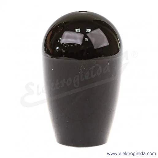 Rękojeść 121091 I.622/55 N-10 fi 10mm na wcisk, długość 55mm, czarna Rękojeść 121091 I.622/55 N-10 fi 10mm na wcisk, długość 55mm, czarna