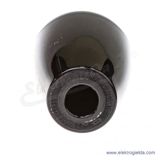 Rękojeść 121091 I.622/55 N-10 fi 10mm na wcisk, długość 55mm, czarna Rękojeść 121091 I.622/55 N-10 fi 10mm na wcisk, długość 55mm, czarna