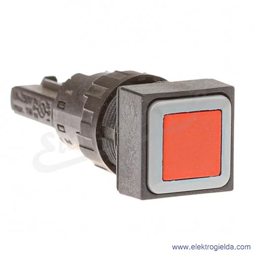 Napęd przycisku 086713, RMQ-TITAN Q18D-RT, czerwony, monostabilny, kwadratowy IP65, 18x18mm Napęd przycisku 086713, RMQ-TITAN Q18D-RT, czerwony, monostabilny, kwadratowy IP65, 18x18mm