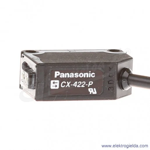 Czujnik odbiciowy CX-422-P zasięg 0..800mm, PNP, zasilanie 12..24VDC, przewód 2m Czujnik odbiciowy CX-422-P zasięg 0..800mm, PNP, zasilanie 12..24VDC, przewód 2m