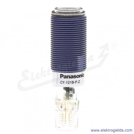 Czujnik odbiciowy CY-121B-P-Z zasięg 0..100mm, dark-ON,PNP, tuleja M18, złącze M8 4P Czujnik odbiciowy CY-121B-P-Z zasięg 0..100mm, dark-ON,PNP, tuleja M18, złącze M8 4P