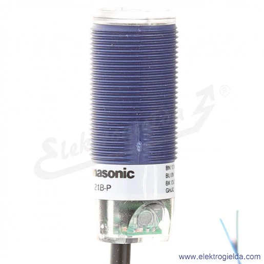 Czujnik odbiciowy CY-121B-P zasięg 0..100mm, dark-ON, PNP, zasilanie 12..24VDC, przewód 2m Czujnik odbiciowy CY-121B-P zasięg 0..100mm, dark-ON, PNP, zasilanie 12..24VDC, przewód 2m