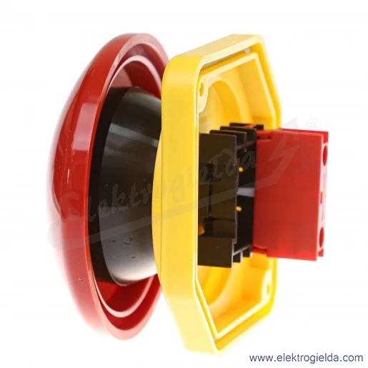 Przycisk grzybkowy EVG 90 1NC, czerwony grzybkowy, IP65, mocowanie 99x99mm Przycisk grzybkowy EVG 90 1NC, czerwony grzybkowy, IP65, mocowanie 99x99mm