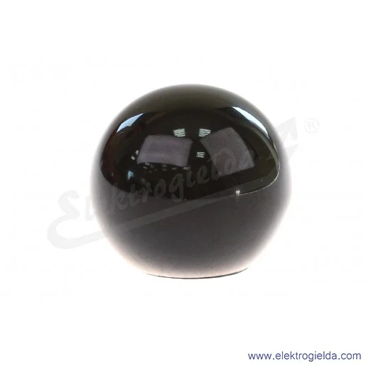 Gałka kulista DIN319-KU-32-M6-C, średnica 32mm, gwint wewnętrzny M6 14.5mm, czarna Gałka kulista DIN319-KU-32-M6-C, średnica 32mm, gwint wewnętrzny M6 14.5mm, czarna