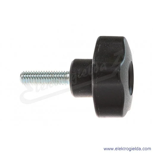 Pokrętło 69852-C9 VCT.32 P-M6X20-C9 czarne Pokrętło 69852-C9 VCT.32 P-M6X20-C9 czarne