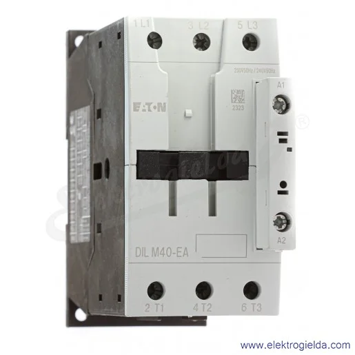 Stycznik DILM40-EA(230V50HZ,240V60HZ) 3P 18,5kW 40A Us 230VAC Stycznik DILM40-EA(230V50HZ,240V60HZ) 3P 18,5kW 40A Us 230VAC