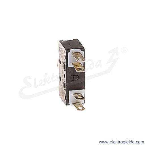 Łącznik krańcowy miniaturowy 83-133s 54Er 7,5 z dźwignią 7,5mm i rolką 1Z+1R srebrzony Łącznik krańcowy miniaturowy 83-133s 54Er 7,5 z dźwignią 7,5mm i rolką 1Z+1R srebrzony