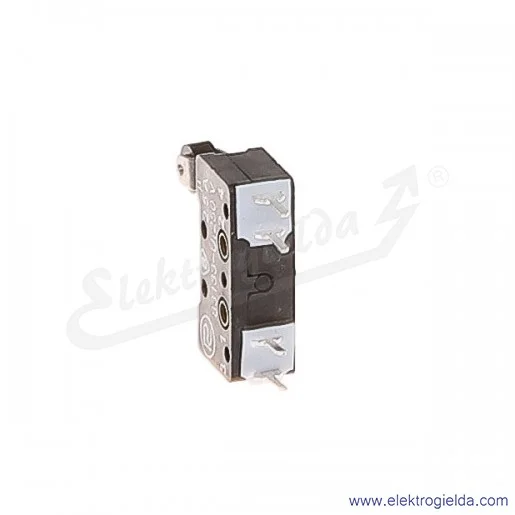 Łącznik krańcowy miniaturowy 83-133s 54Er 14,1 LO z dźwignią 14,1mm i rolką do obwodów drukowanych 1Z+1R srebrzony Łącznik krańcowy miniaturowy 83-133s 54Er 14,1 LO z dźwignią 14,1mm i rolką do obwodów drukowanych 1Z+1R srebrzony