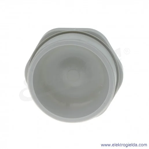 Zaślepka z tworzywa E03DK-02110200803, DZ 63M, M63x1.5, szara Zaślepka z tworzywa E03DK-02110200803, DZ 63M, M63x1.5, szara