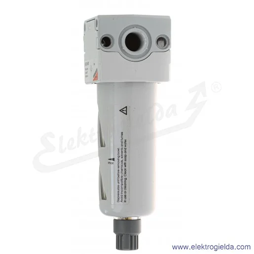 Filtr MC104-F00 G1/4, max 16bar, 25um, ręczny spust kondensatu Filtr MC104-F00 G1/4, max 16bar, 25um, ręczny spust kondensatu