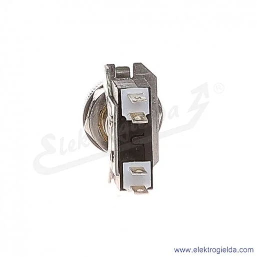 Łącznik miniaturowy 83-544-03s z napędem ręcznym 0-1 1Z+1R srebrzony Łącznik miniaturowy 83-544-03s z napędem ręcznym 0-1 1Z+1R srebrzony