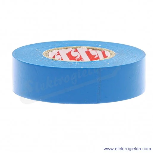 Taśma izolacyjna 102568 niebieska, szerokość 19mm długość 25m Taśma izolacyjna 102568 niebieska, szerokość 19mm długość 25m