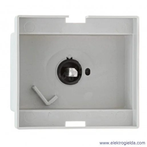 Maskownica K/KU 4P szara z czarnym pokrętłem Maskownica K/KU 4P szara z czarnym pokrętłem