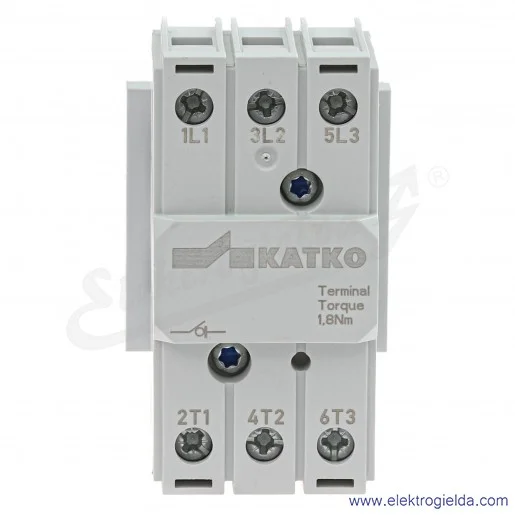 Rozłącznik RT 340 L42LKX50 KU 3P z napędem obrotowym 40A, pokrętło czarne Rozłącznik RT 340 L42LKX50 KU 3P z napędem obrotowym 40A, pokrętło czarne