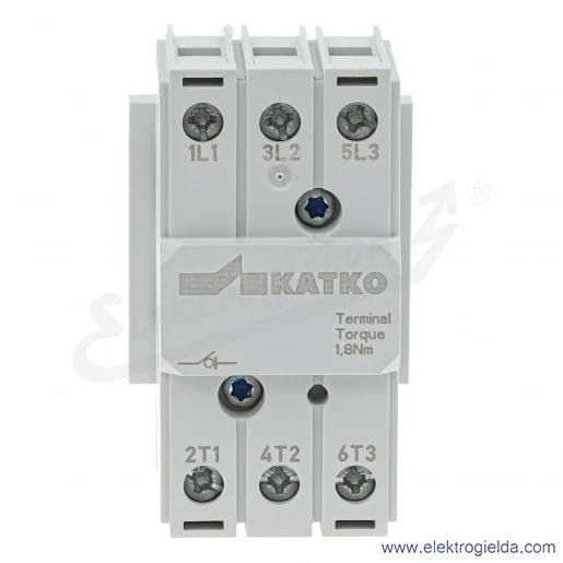 Rozłącznik RT 340YR L42AD11LKX50YR KU z napędem obrotowym 40A, pokrętło żółto-czerwone Rozłącznik RT 340YR L42AD11LKX50YR KU z napędem obrotowym 40A, pokrętło żółto-czerwone