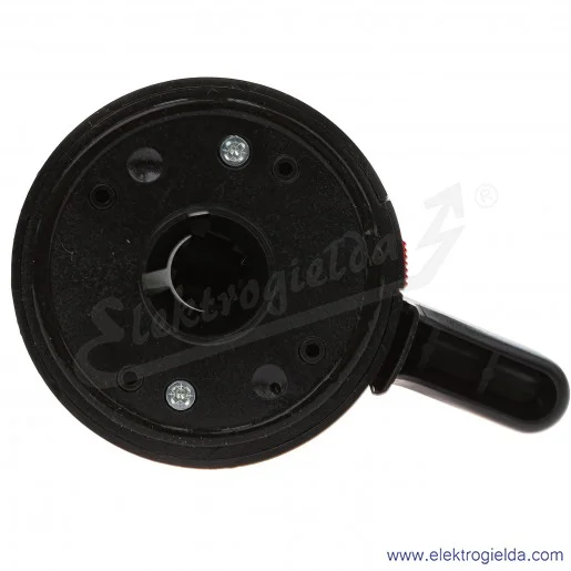 Pokrętło czarne LK12 OFF-ON z możliwością blokady Pokrętło czarne LK12 OFF-ON z możliwością blokady