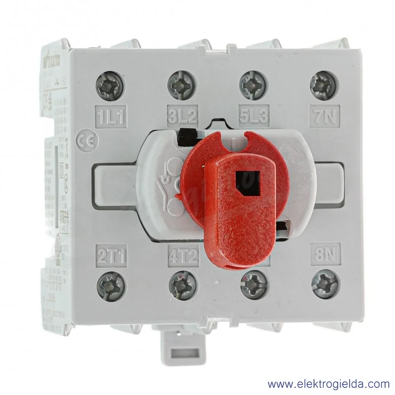 Rozłącznik modułowy KU 440N 4P 40A do pokrętła Rozłącznik modułowy KU 440N 4P 40A do pokrętła