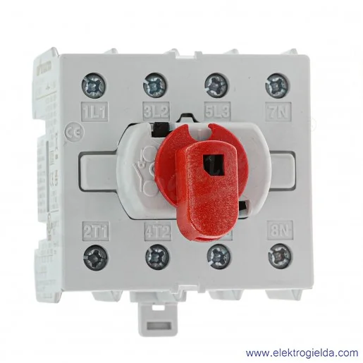 Rozłącznik modułowy KU 463N 4P 63A do pokrętła Rozłącznik modułowy KU 463N 4P 63A do pokrętła