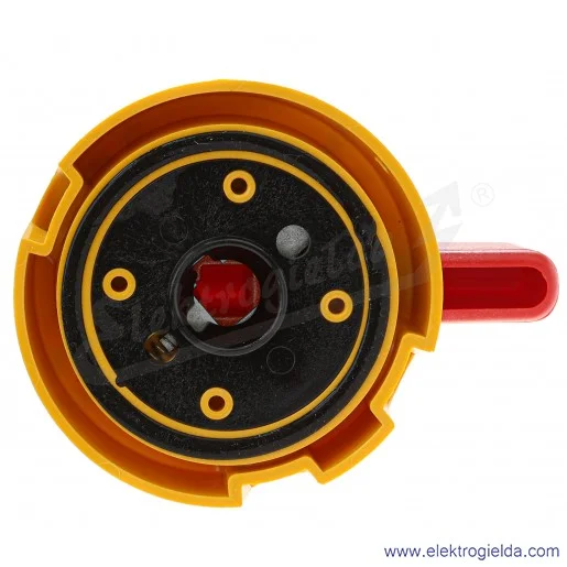 Pokrętło LK11 Y/R żółto-czerwone I-0-II Pokrętło LK11 Y/R żółto-czerwone I-0-II