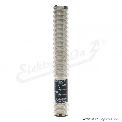 Czujnik typu bramka OF5021 OFS-OOKG/US nadajnik M12, 10..36VDC, długość fali 880mm Czujnik typu bramka OF5021 OFS-OOKG/US nadajnik M12, 10..36VDC, długość fali 880mm