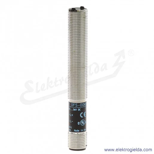 Czujnik typu bramka OF5021 OFS-OOKG/US nadajnik M12, 10..36VDC, długość fali 880mm Czujnik typu bramka OF5021 OFS-OOKG/US nadajnik M12, 10..36VDC, długość fali 880mm