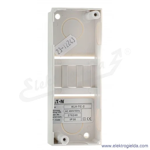 Obudowa wyłącznika 276240, KLV-TC-2, 7.2x5x13.5mm Obudowa wyłącznika 276240, KLV-TC-2, 7.2x5x13.5mm