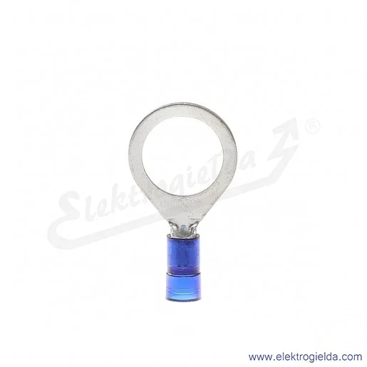 Końcówki kablowe E09KO-02010201600 KOI 2,5/12 PC oczkowe izolowane niebieski, 100szt
Końcówki kablowe E09KO-02010201600 KOI 2,5/12 PC oczkowe izolowane niebieski, 100szt