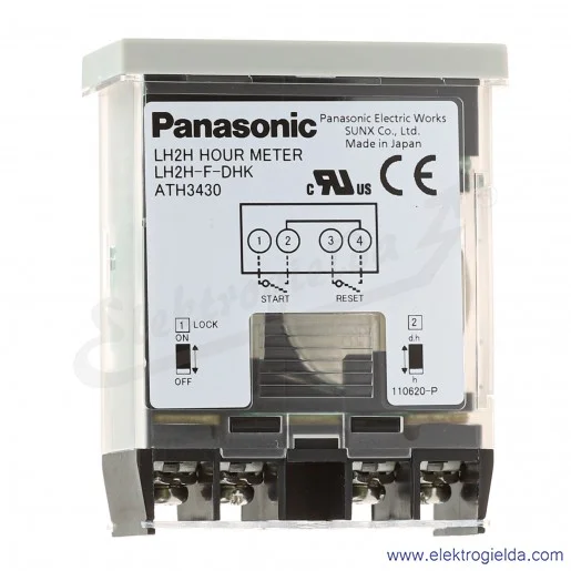 Licznik czasu pracy LH2H-F-DHK zasilanie bateryjne Licznik czasu pracy LH2H-F-DHK zasilanie bateryjne