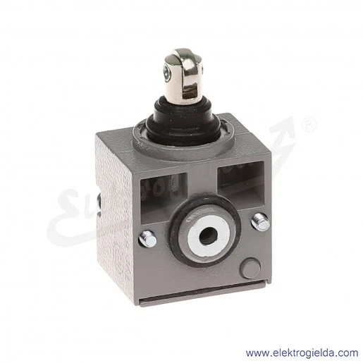 Głowica łącznika krańcowego 81 050-4.2 metalowa z popychaczem bocznym i rolka pionową Głowica łącznika krańcowego 81 050-4.2 metalowa z popychaczem bocznym i rolka pionową