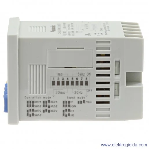 Licznik impulsów LC4H-SV-R4-24VS 24VAC/DC skalowalny, zaciski śrubowe Licznik impulsów LC4H-SV-R4-24VS 24VAC/DC skalowalny, zaciski śrubowe