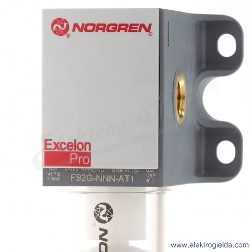 Filtr powietrza F92G-2GN-AT1, G1/4, 5 µm, 10 Bar, 1380 l/min, automatyczny spust kondensatu Filtr powietrza F92G-2GN-AT1, G1/4, 5 µm, 10 Bar, 1380 l/min, automatyczny spust kondensatu