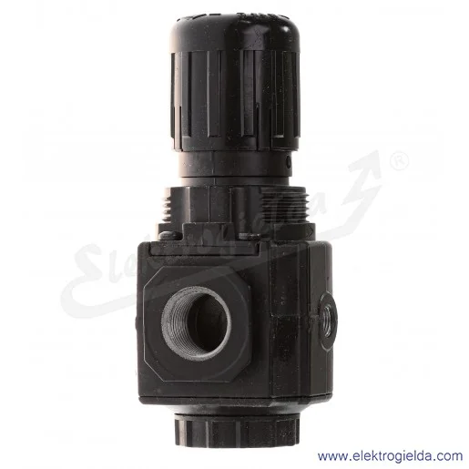 Reduktor R73G-4GK-RMN, G1/2, zakres regulacji ciśnienia 0.3-10 Bar, 3600 l/min, bez manometru Reduktor R73G-4GK-RMN, G1/2, zakres regulacji ciśnienia 0.3-10 Bar, 3600 l/min, bez manometru