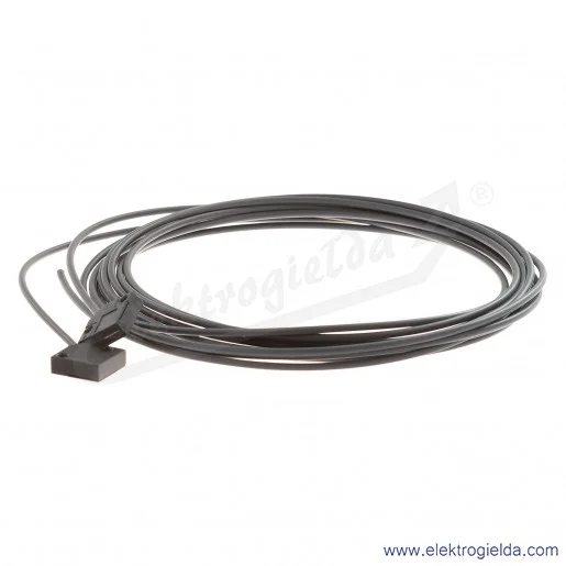 Czujnik światłowodowy FT-AL05 5x15x15mm, czujnik boczny, promień gięcia R2, długość światłowodu 2m, IP40