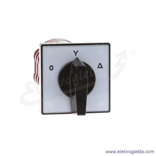 Łącznik krzywkowy 4G25-3320-U-R114 /0-Y-D/ + styk na "0" i "D" 25A, bez obudowy Łącznik krzywkowy 4G25-3320-U-R114 /0-Y-D/ + styk na "0" i "D" 25A, bez obudowy