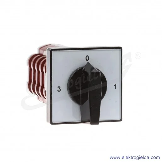 Łącznik krzywkowy 4G25-5977-U /0-1-2-3/ 25A, 13kW, bez obudowy Łącznik krzywkowy 4G25-5977-U /0-1-2-3/ 25A, 13kW, bez obudowy