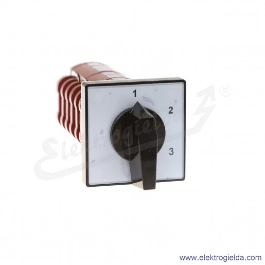 Łącznik krzywkowy 4G25-94-U /1-2-3-4/ 3p, 25A, bez obudowy Łącznik krzywkowy 4G25-94-U /1-2-3-4/ 3p, 25A, bez obudowy