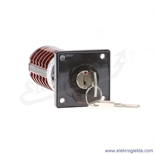 Łącznik krzywkowy 4G10-1382-U S29 "ZDALNE-0-LOKALNE" napęd kluczykowy, mocowanie w otworze 22.5mm Łącznik krzywkowy 4G10-1382-U S29 "ZDALNE-0-LOKALNE" napęd kluczykowy, mocowanie w otworze 22.5mm