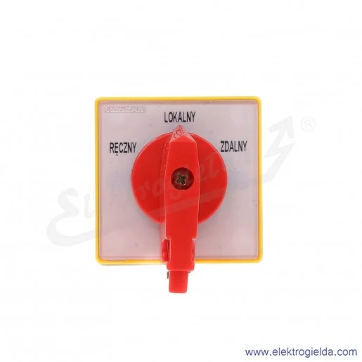 Łącznik krzywkowy 4G10-1951-U S6 "RĘCZNY-LOKAL-ZDALNY" zamykanie na kłódkę, bez obudowy Łącznik krzywkowy 4G10-1951-U S6 "RĘCZNY-LOKAL-ZDALNY" zamykanie na kłódkę, bez obudowy