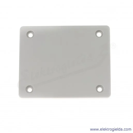 Zaślepka gniazda 158500 FLEX z uszczelką, 80x97mm Zaślepka gniazda 158500 FLEX z uszczelką, 80x97mm