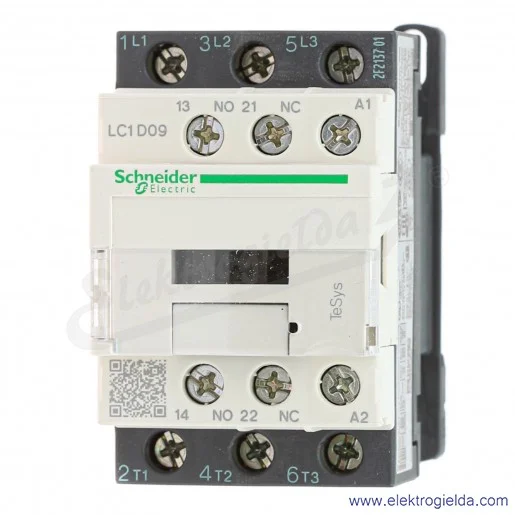 LC1D09V7 1z+1r 4kW 25A Uc 400 VAC 50/60Hz Stycznik zaciski śrubowe LC1D09V7 1z+1r 4kW 25A Uc 400 VAC 50/60Hz Stycznik zaciski śrubowe