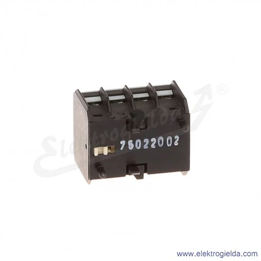 Styki pomocnicze 11BGX1022 2NO+2NC do styczników BG Styki pomocnicze 11BGX1022 2NO+2NC do styczników BG