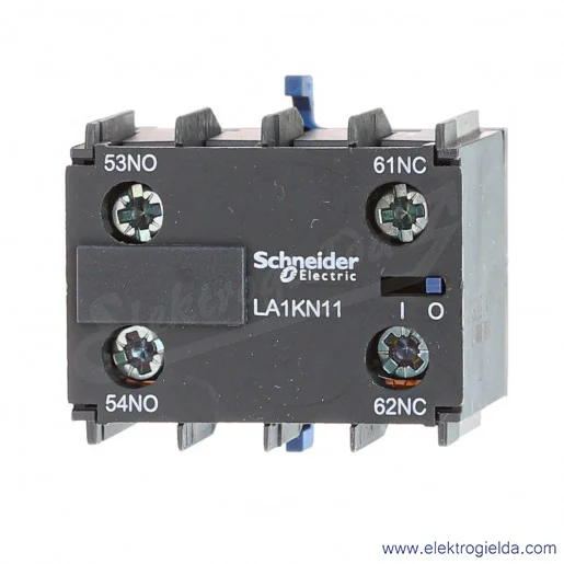 LA1KN11 1Z+1R Blok styków pomocniczych, zaciski śrubowe LA1KN11 1Z+1R Blok styków pomocniczych, zaciski śrubowe