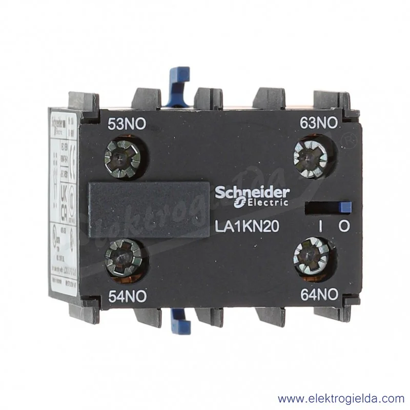 LA1KN20 2 zwierne Blok styków pomocniczych, zaciski śrubowe LA1KN20 2 zwierne Blok styków pomocniczych, zaciski śrubowe