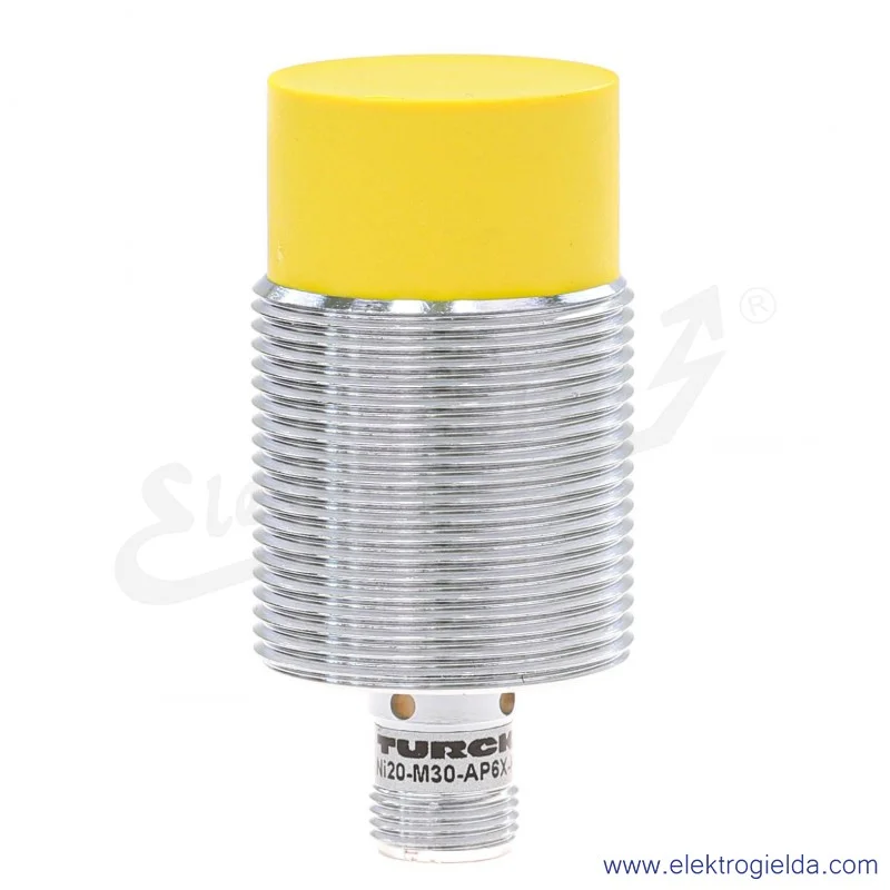 Czujnik indukcyjny NI20-M30-AP6X-H1141 M30 PNP NO Sn 20mm z konektorem M12 10...30 VDC 62mm
  Czujnik indukcyjny NI20-M30-AP6X-H1141 M30 PNP NO Sn 20mm z konektorem M12 10...30 VDC 62mm