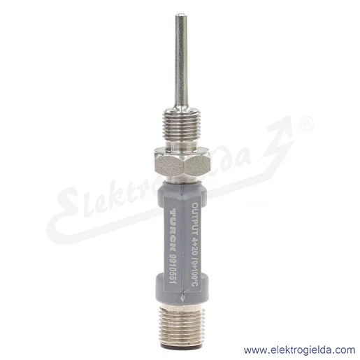 Czujnik temperatury 9910551 TTM100C-103A-G1/8-LI6-H1140-L024 z przetwornikiem, 0...100°C, zasilanie 5.5..32VDC, wyjście 4..20mA, Czujnik temperatury 9910551 TTM100C-103A-G1/8-LI6-H1140-L024 z przetwornikiem, 0...100°C, zasilanie 5.5..32VDC, wyjście 4..20mA,