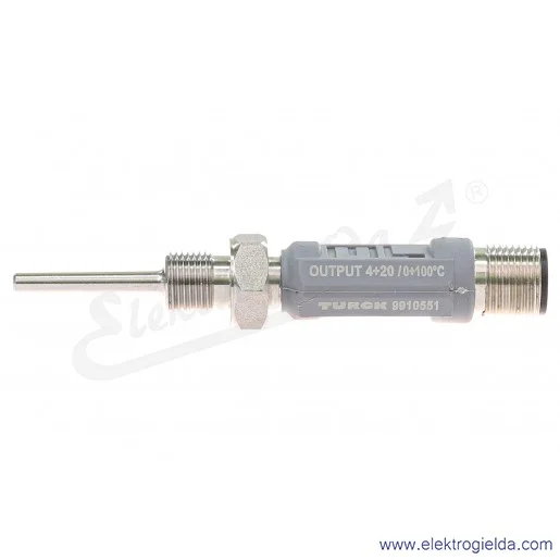 Czujnik temperatury 9910551 TTM100C-103A-G1/8-LI6-H1140-L024 z przetwornikiem, 0...100°C, zasilanie 5.5..32VDC, wyjście 4..20mA, Czujnik temperatury 9910551 TTM100C-103A-G1/8-LI6-H1140-L024 z przetwornikiem, 0...100°C, zasilanie 5.5..32VDC, wyjście 4..20mA,