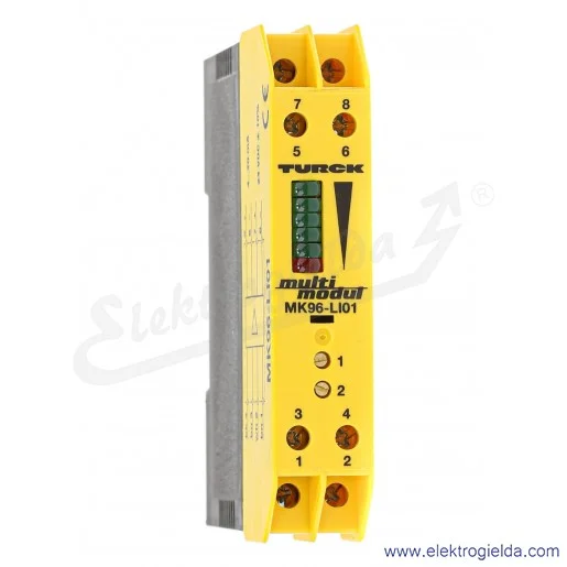 Przetwornik sygnału 7525004 MK96-LI01 zasilanie 19.2..28.8VDC, wyjście analogowe 4..20mA Przetwornik sygnału 7525004 MK96-LI01 zasilanie 19.2..28.8VDC, wyjście analogowe 4..20mA