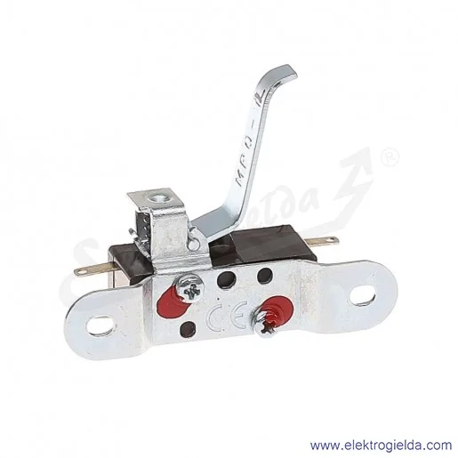 Łącznik krańcowy MP0-1L miniaturowy z dźwignią lewą 1Z+1R Łącznik krańcowy MP0-1L miniaturowy z dźwignią lewą 1Z+1R