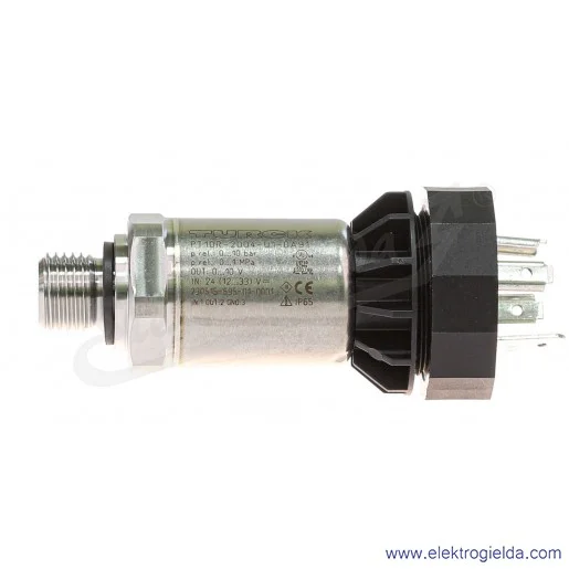 Przetwornik ciśnienia 6836290 PT10R-2004-U1-DA91, 0-10Bar, przyłącze G1/4", wyjście analogowe 0-10V Przetwornik ciśnienia 6836290 PT10R-2004-U1-DA91, 0-10Bar, przyłącze G1/4", wyjście analogowe 0-10V